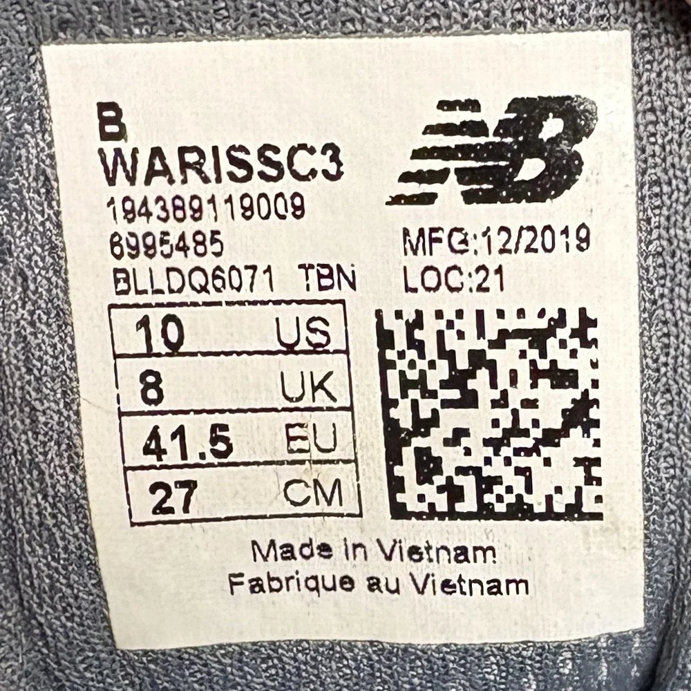 New Balance Fresh Foam Arishi Gray Womens US Size 10 WARISSC3 Running Shoes - Picture 10 of 10